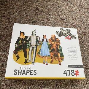 New Wizard of Oz Character Shaped Puzzle 478 Pieces
